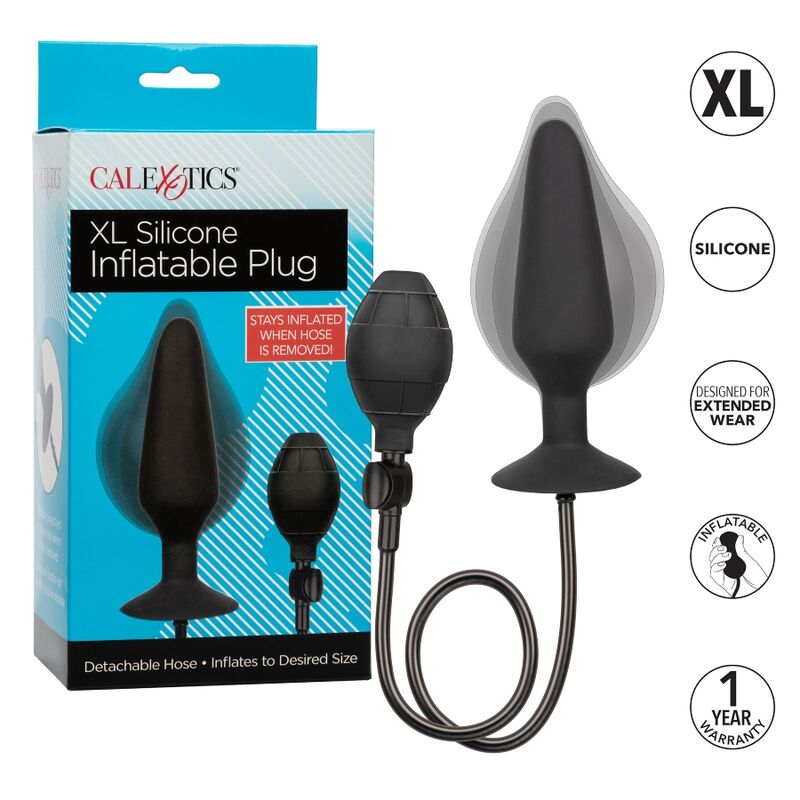Calexotics - bouchon gonflable en silicone xl