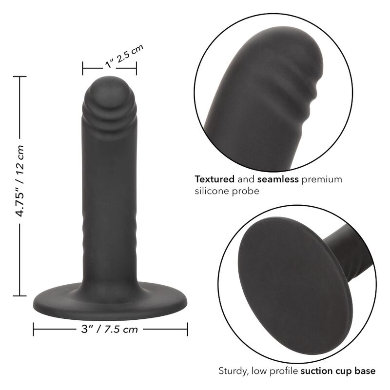 Calexotics - gode boundless 12 cm compatible avec harnais