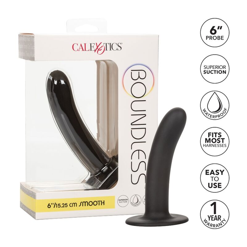 Calexotics - boundless dildo 15.25 cm compatible harnais lisse