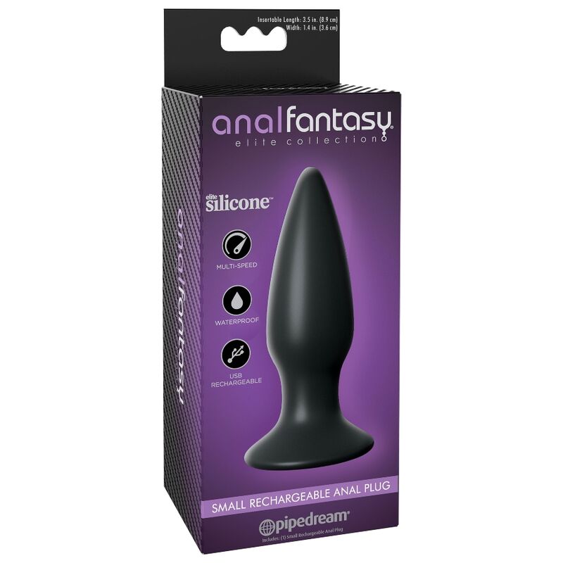 Anal fantasy elite collection - petit plug anal rechargeable