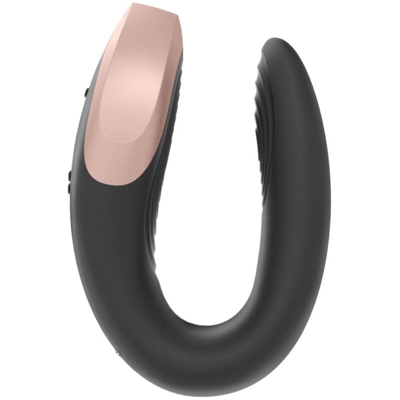 Satisfyer - vibrateur double love luxury partner noir