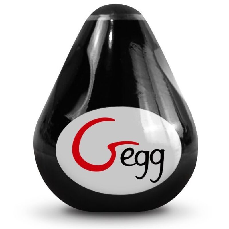 G-vibe - oeuf masturbateur texturé réutilisable noir