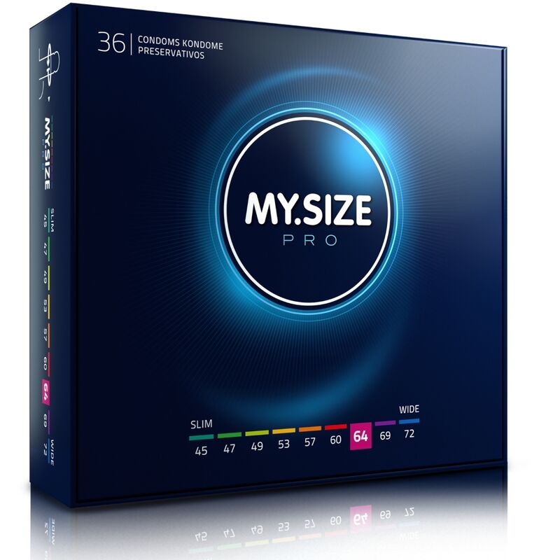 My size - pro préservatifs 64 mm 36 unités