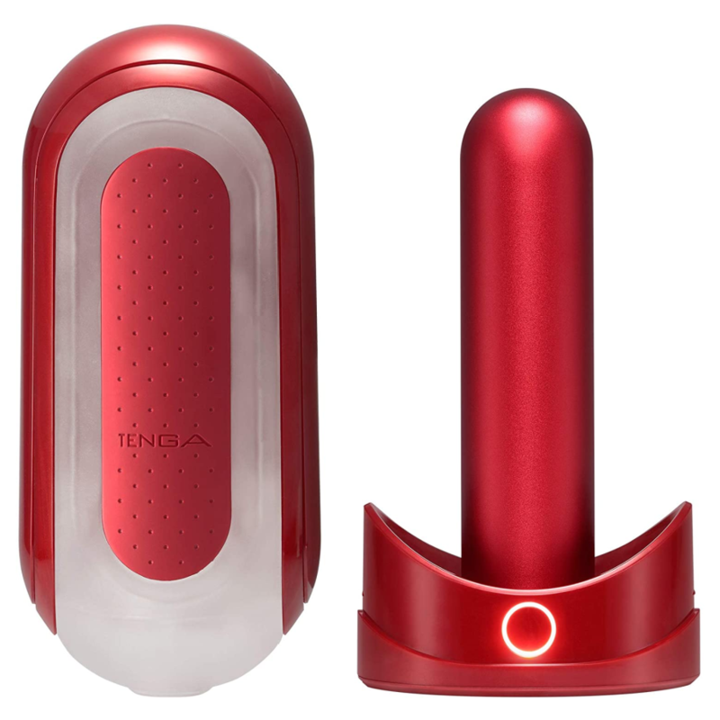 TENGA - FLIP 0 ZERO ROUGE AVEC CHAUFFAGE