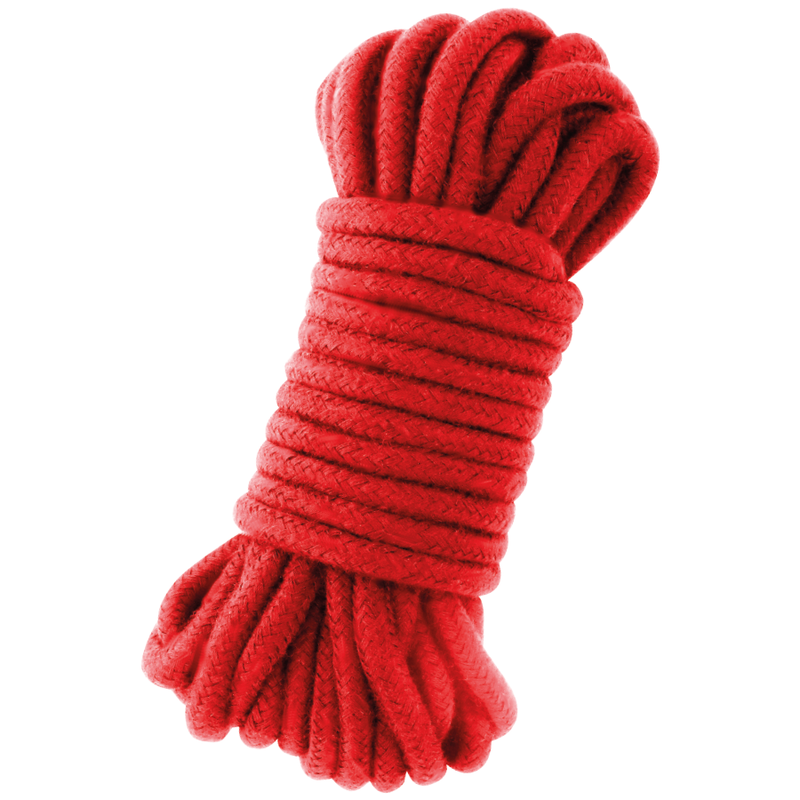 Darkness - Corde Bondage en coton 20m - Rouge