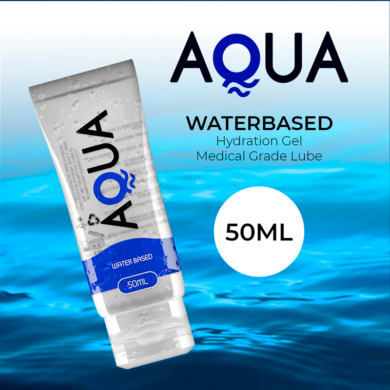 Aqua quality - lubrifiant à base d''eau 50 ml