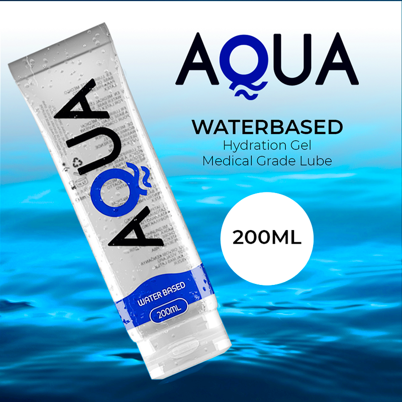 Aqua quality - lubrifiant à base d''eau 200 ml