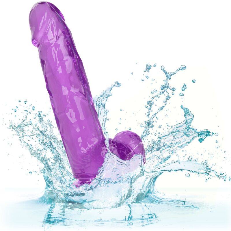 CALEXOTICS - GODE REINE TAILLE VIOLET 15.3 CM