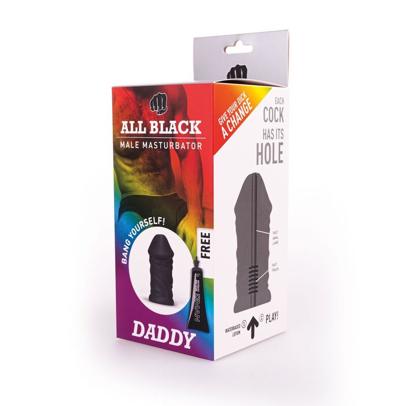 All black - masturbateur papa