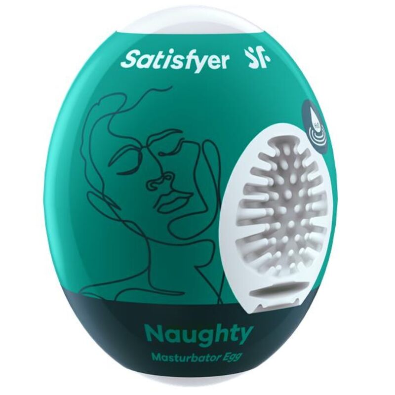 SATISFYER - OEUF DE MASTURBATEUR COQUIL