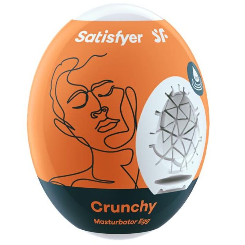 SATISFYER - OEUF MASTURBATEUR CROQUANT