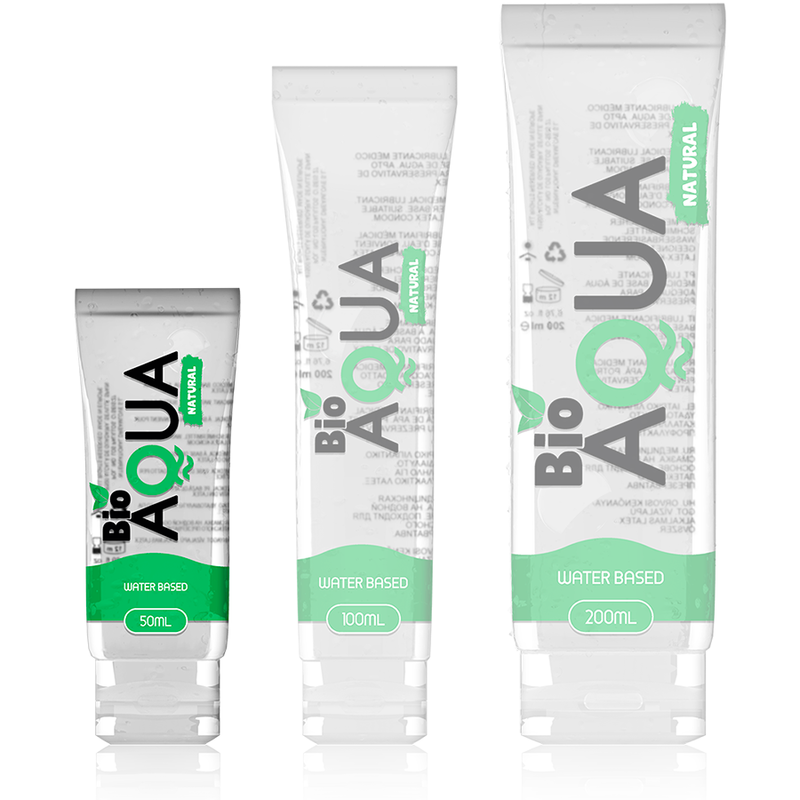 Bioaqua - lubrifiant ingrédients naturels à base d''eau 50 ml