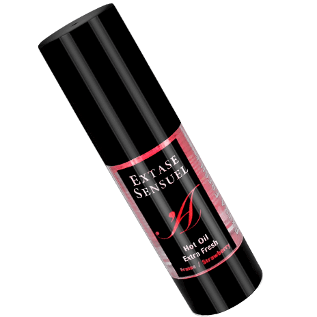 Extase sensual - huile stimulante fraise trip thermique 35 ml