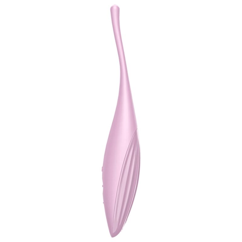 SATISFYER - VIBRATEUR  POINTE DE CLIT TWIRLING JOY ROSE