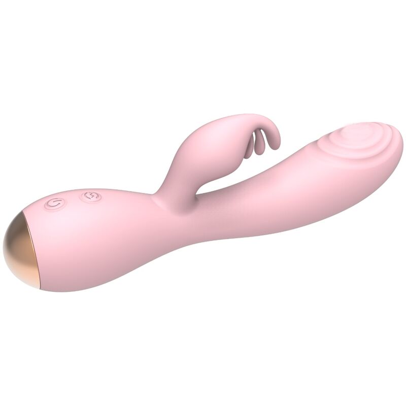 NALONE - VIBRATEUR MAGIC STICK AVEC LAPIN - ROSE CLAIR