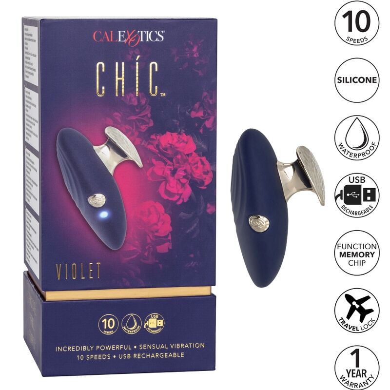 Calexotics - stimmulateur chic violette 10 vitesses