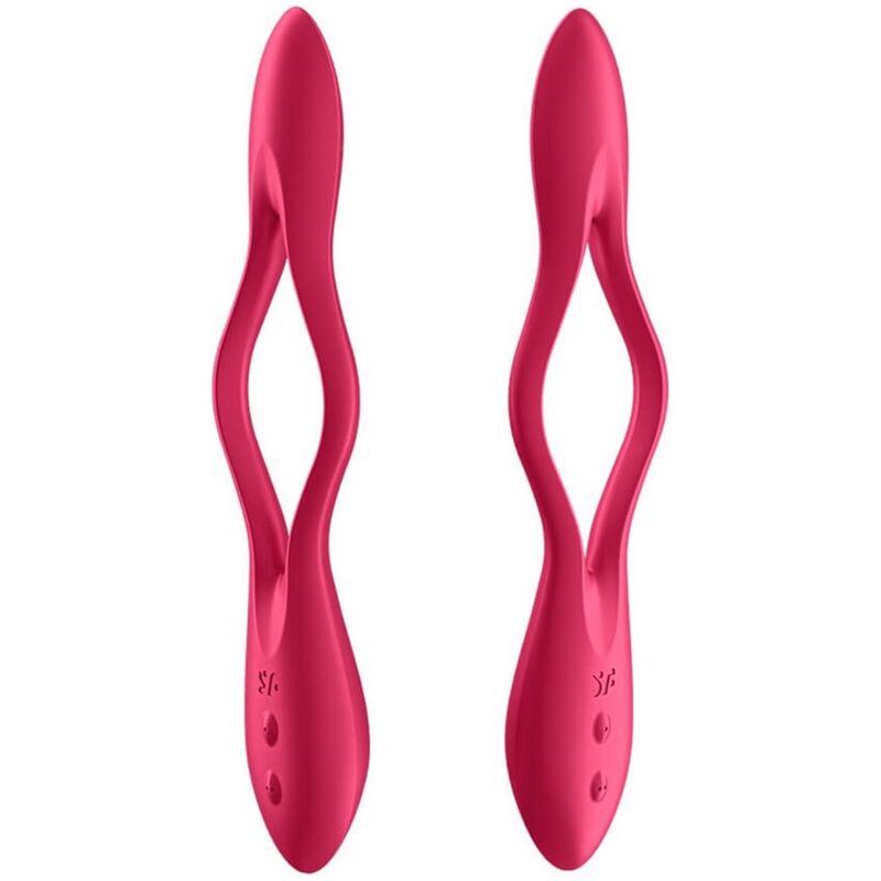 Satisfyer - elastique joy stimulateur multiple - rouge