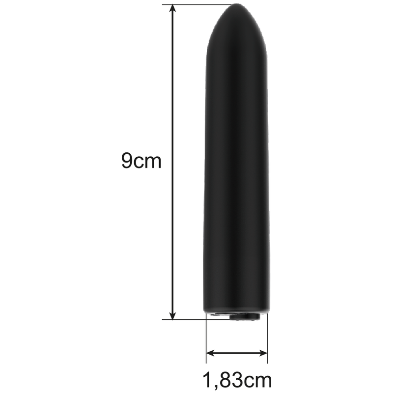 Intense Vibro de poche noir 10 vitesses