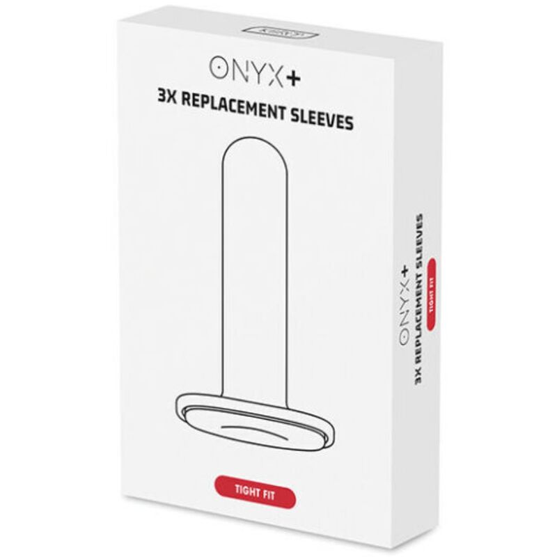 Kiiroo - onyx+ housse de remplacement 3 unités - ajustement serré