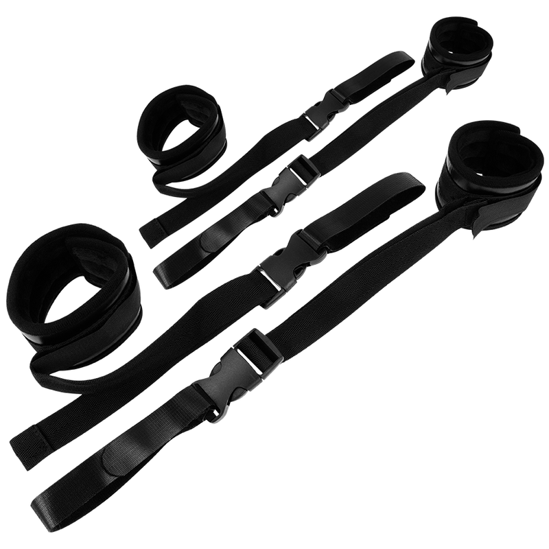Menottes de retenue ohmama fetish nylon et velcro