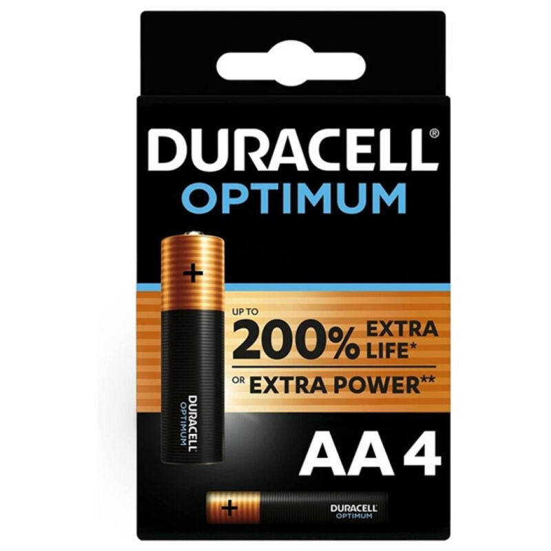 DURACELL - PILE ALCALINE OPTIMUM 200 AA LR6 4 UNIT?