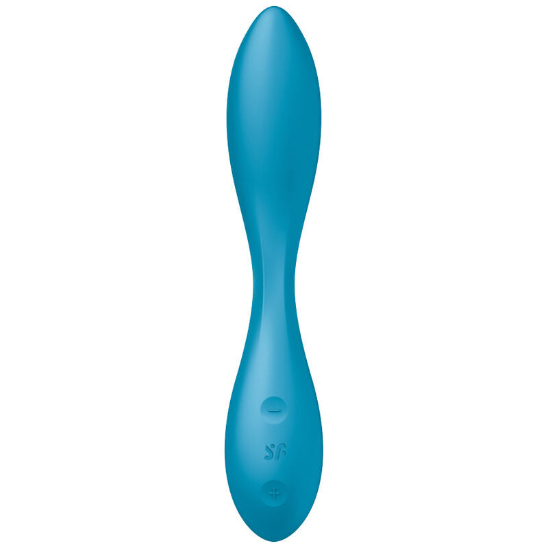 Satisfyer - g-spot flex 1 vibromasseur point g - turquoise