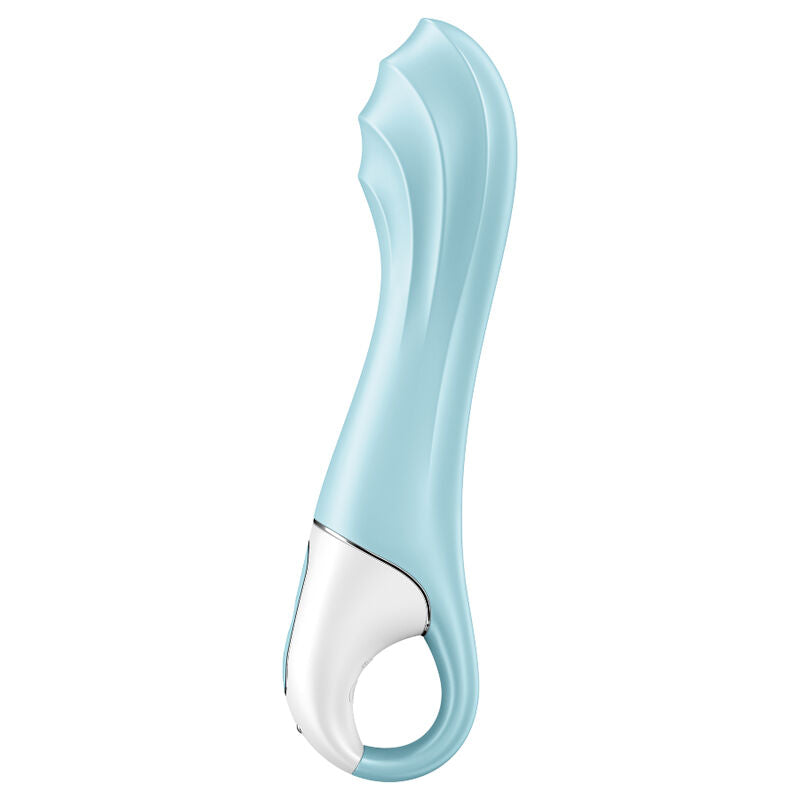 Satisfyer - air pump vibrator 5+ vibromasseur point g - bleu