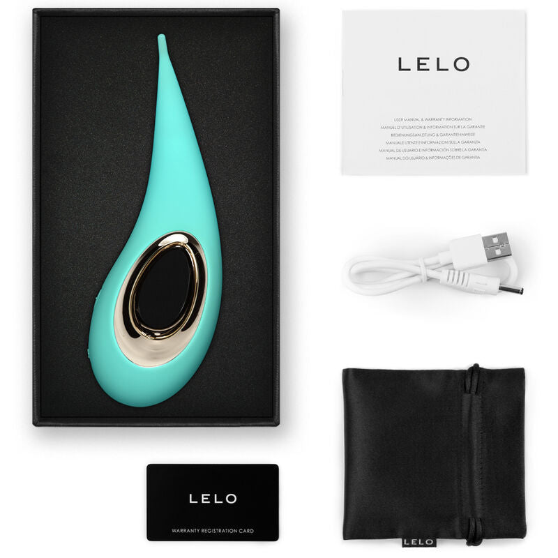 Lelo - stimulateur de clitoris dot - aqua