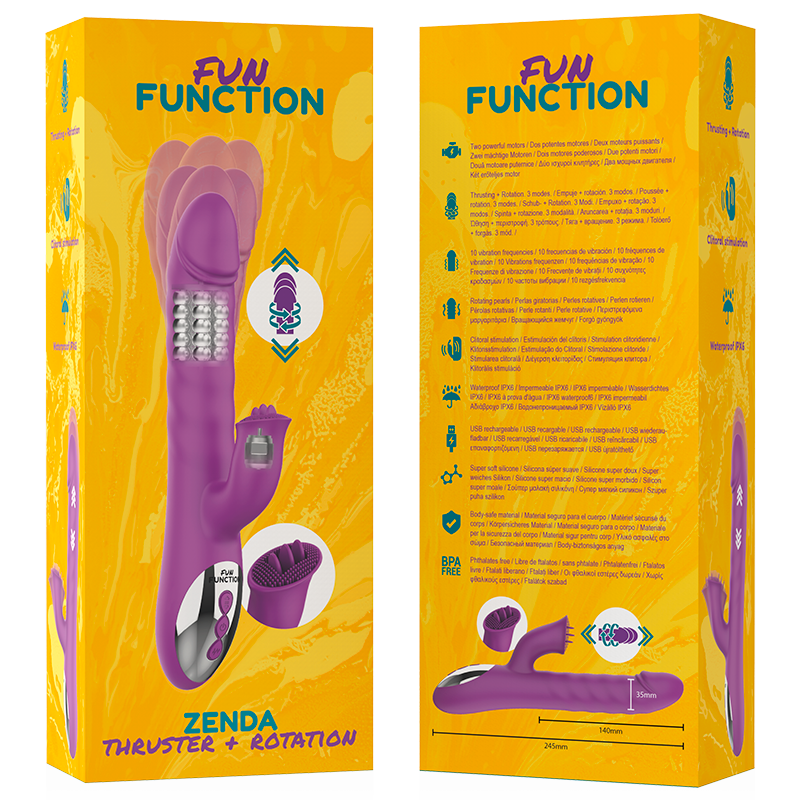 Fun function - propulseur et rotation zenda