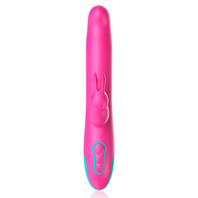 Happy loky - pluto lapin vibrateur et rotateur watchme technologie sans fil compatible