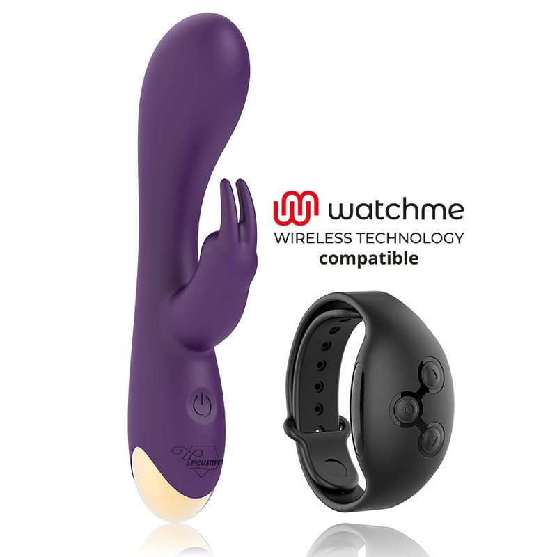 Treasure - laurence lapin vibrateur watchme technologie sans fil compatible