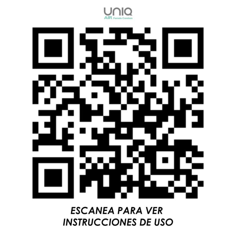Uniq - préservatif féminin sans latex air - 3 unités