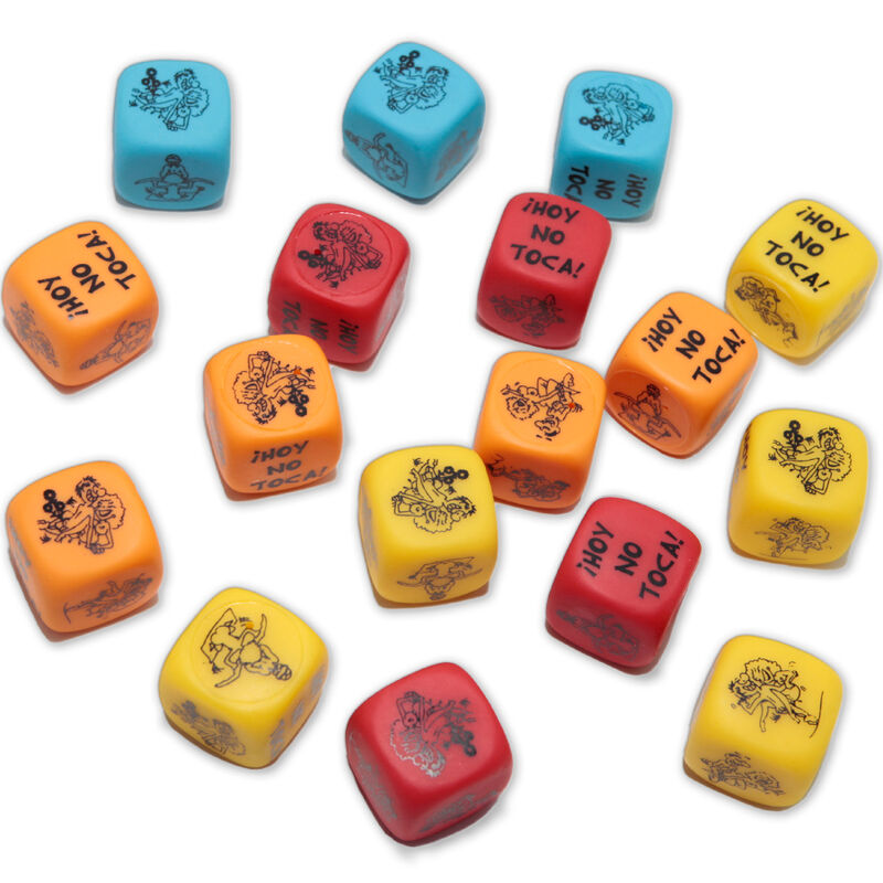 Diablo picante - jeu de dés de postures