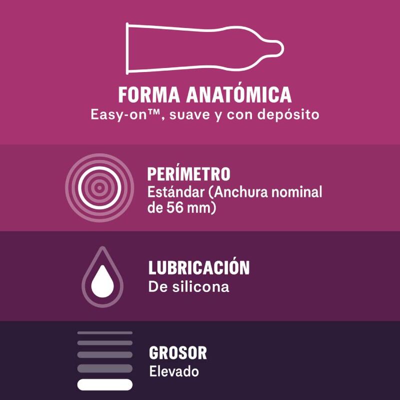 Durex - préservatifs sans latex 12 unités