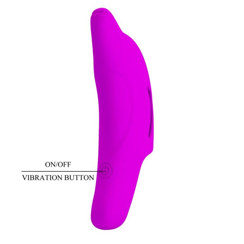 Pretty Love – Doigt Vibrant Rechargeable Delphini – Rose