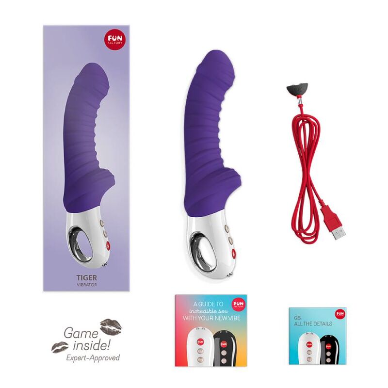 FUN FACTORY - VIBRATEUR TIGER G5 VIOLET