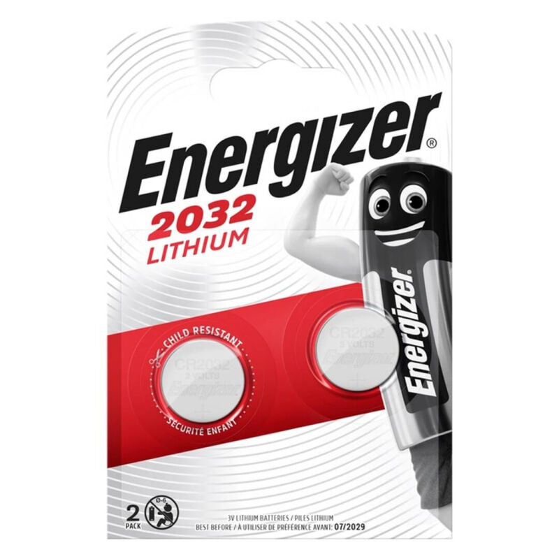 ENERGIZER - PILE BOUTON LITHIUM CR2032 3V 2 UNIT?