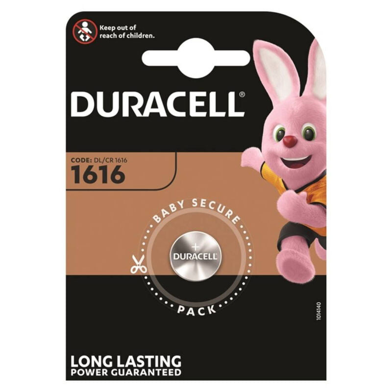 DURACELL - PILE BOUTON LITIO CR1616 3V 1 UNIT?