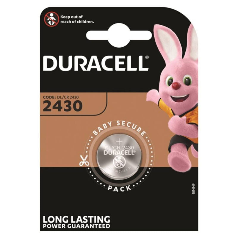 DURACELL - PILE BOUTON LITIO CR2430 3V 1 UNIT?