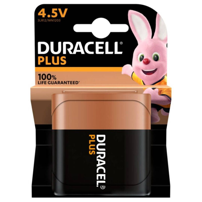 DURACELL - PILE ALCALINE PLUS POWER 100 4,5 V 3LR12 BLISTER*1