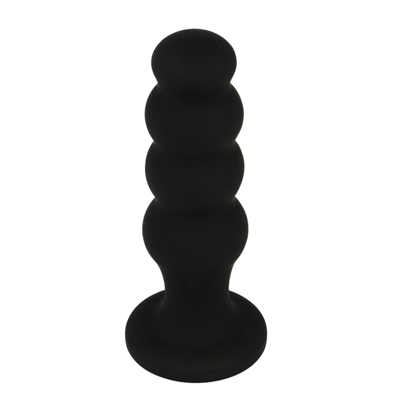 BLACK&SILVER - PLUG ANAL EN SILICONE SCOTT PREMIUM NOIR