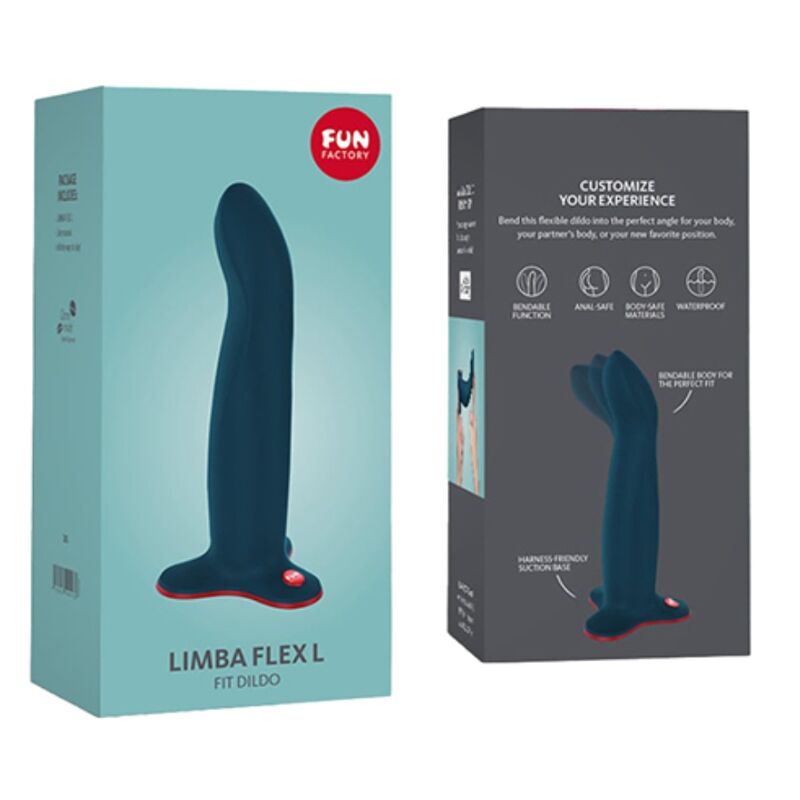 Fun factory - limba flex l velours bleu