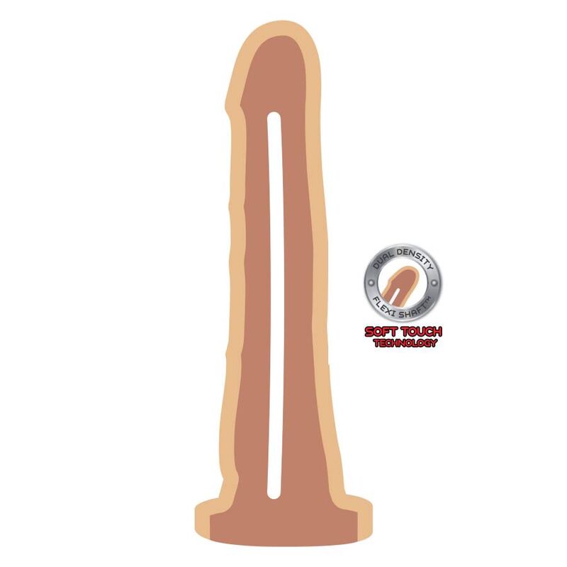 Get real - peau double densité dong 19 cm