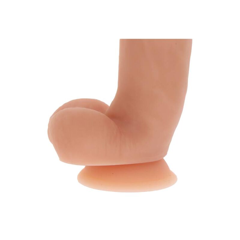 Get real - gode en silicone 18 cm avec balles peau