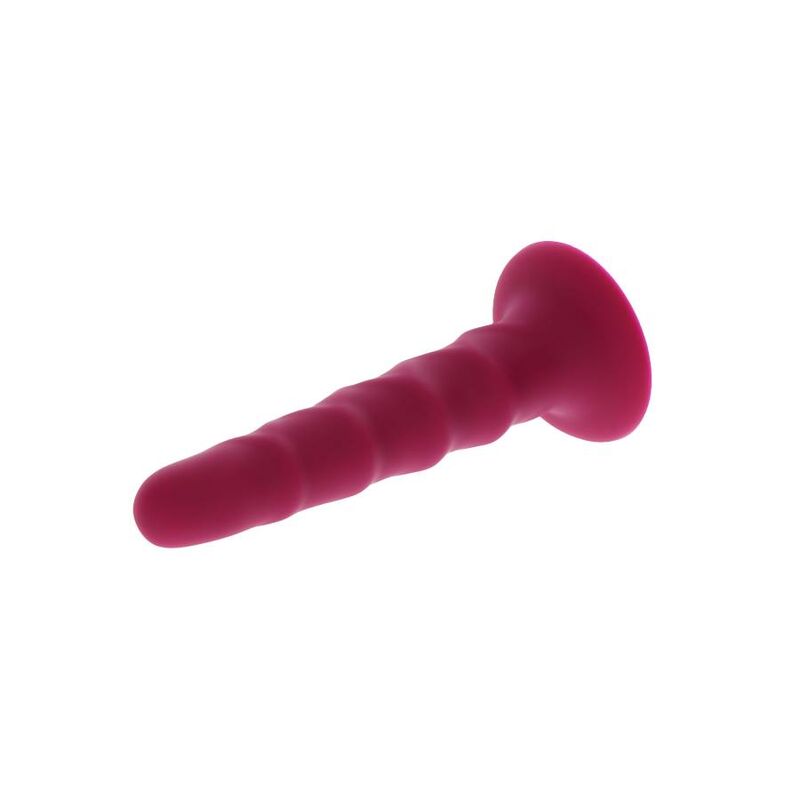 Get real - dong côtelé 12 cm rouge