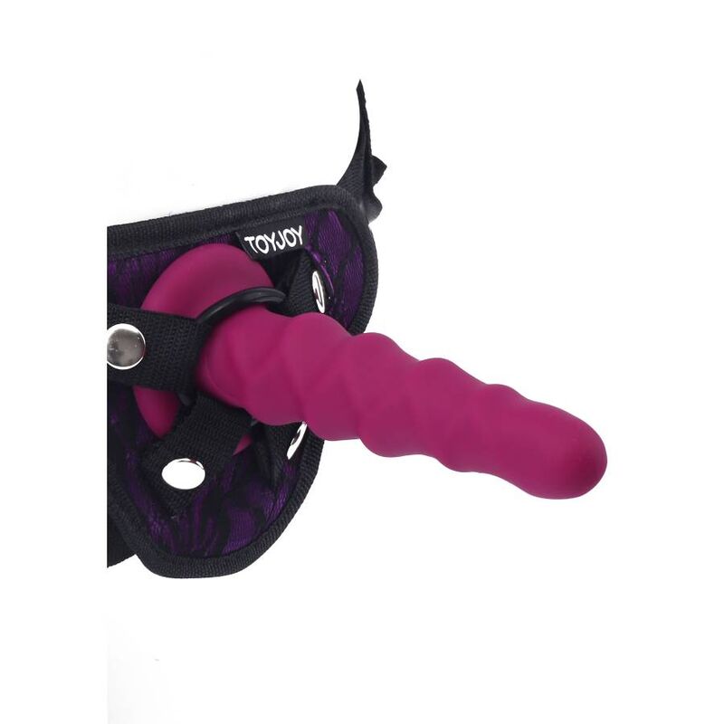 Get real - dong côtelé 12 cm rouge