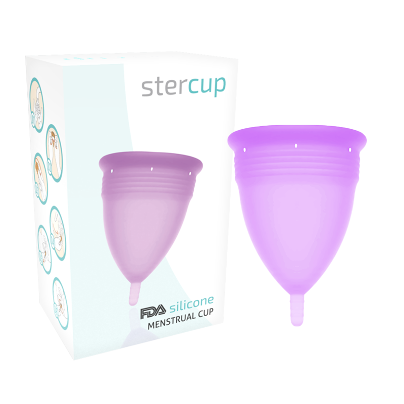 Stercup Cup Menstruelle silicone Taille L Violet