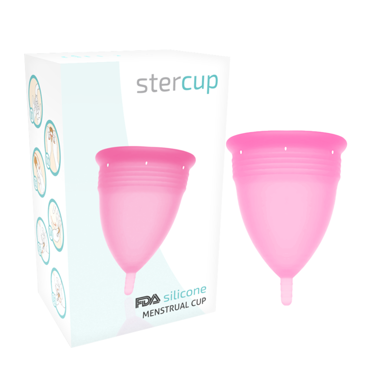 Stercup Cup Menstruelle silicone Taille S Rose