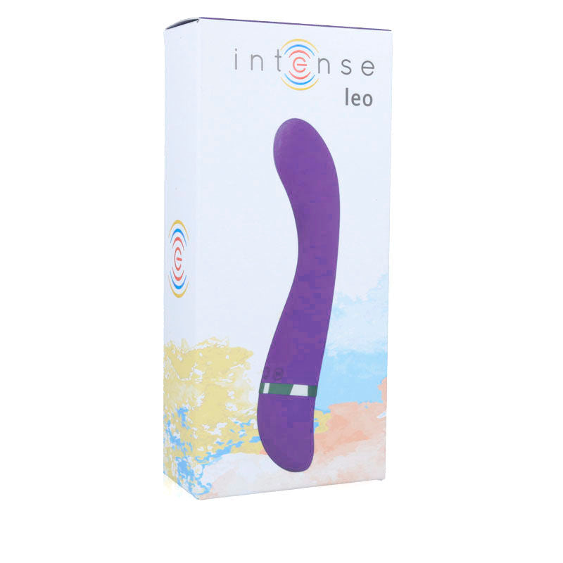 Intense - vibrateur leo lilas silicone luxe
