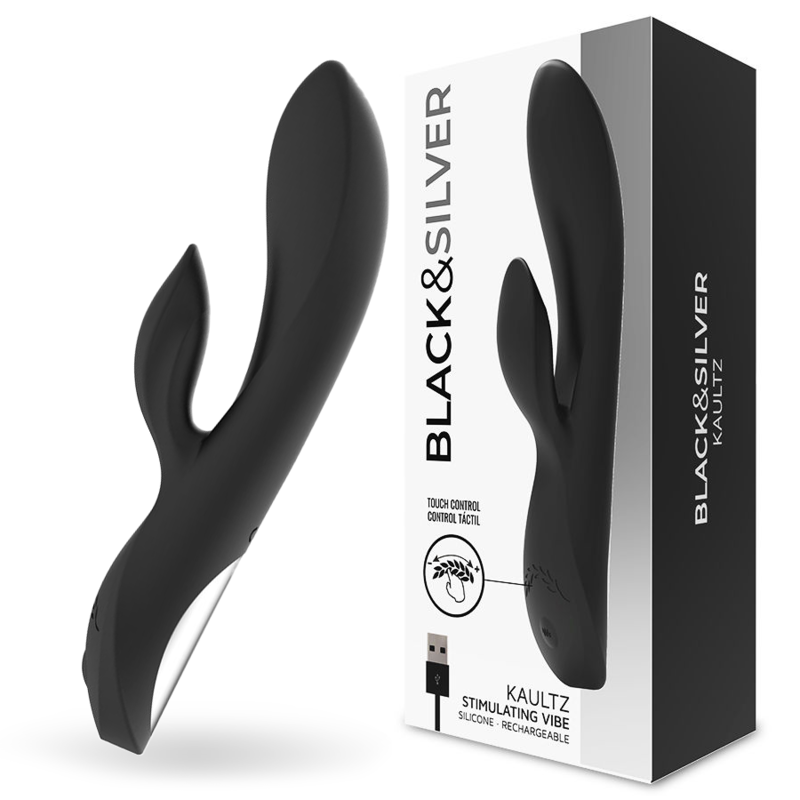 BLACK&SILVER - VIBRATEUR KAULTZ TOUCH CONTROL